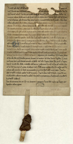 Jean de Ponthieu confirme une donation faite par Gilles de Bailleul sur son domaine de Fresnay