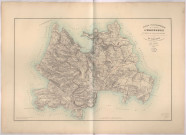 Carte topographique du canton d'Harcourt par Simon, géomètre en chef du cadastre