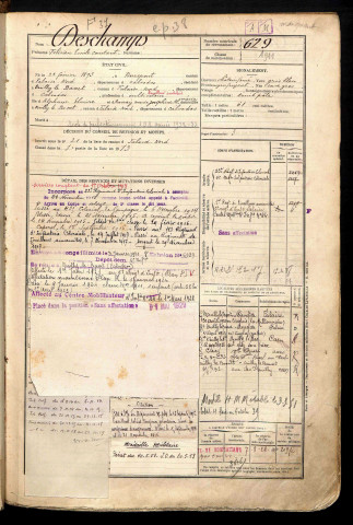 Deschamps, Félicien Emile Constant