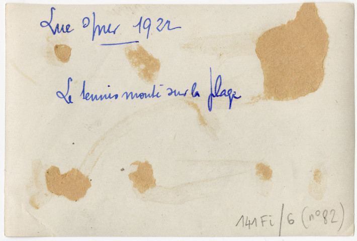 Sports et loisirs à Luc-sur-Mer (n°82 à 110 ; 335 à 340)