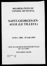 Le Tilleul 1806-1830