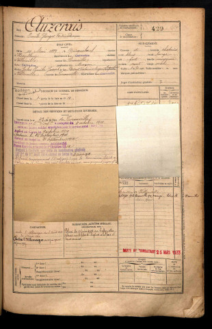 Auzerais, Emile Georges Ferdinand