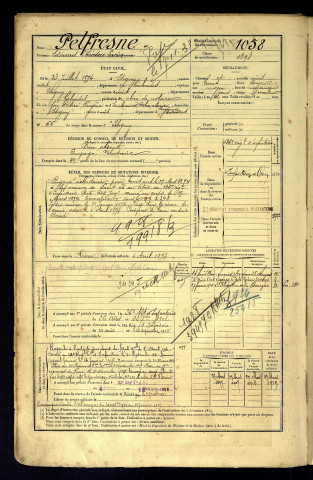 Pelfresne, Edmond Théodore Lucien