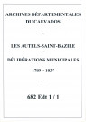Les Autels 1789-1837