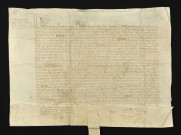 Vidimus par Henri VI de la charte de fondation de l'Université de Caen de janvier 1432 (n.st.)