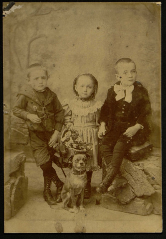 Photos avec André Lefèvre, le père d'Odette Yvert (photos n°13 à 29)