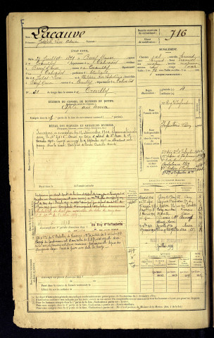 Lacauve, Joseph Léon Adrien