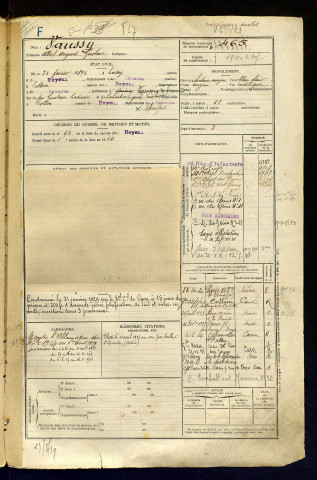 Vaussy, Albert Auguste Gustave