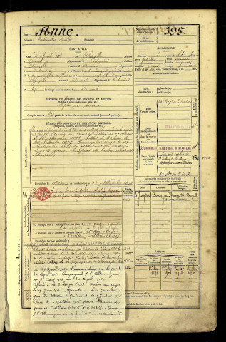 Anne, Constantin Emile