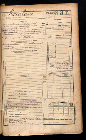 Reculard, Paul Charles Désiré