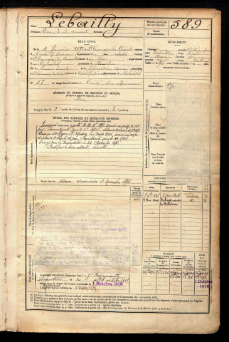 Lebailly, Pierre Emile Armand