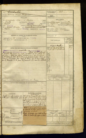 Lastelle, Armand Alexandre Florentin