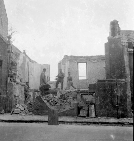 Vers les 111-119 de la rue d'Auge : travaux d'urbanisme (photos n°28 à 35)