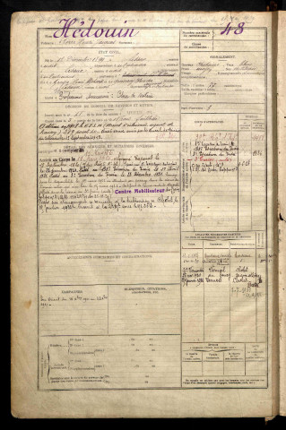 Hédouin, Pierre Henri Jacques