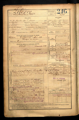 Lefèvre, Maxime Edmond Charles Armand