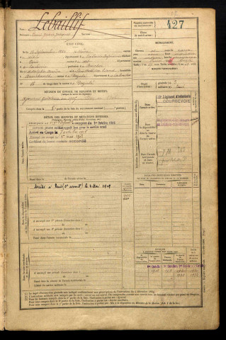 Lebaillif, Henri Jean Jacques