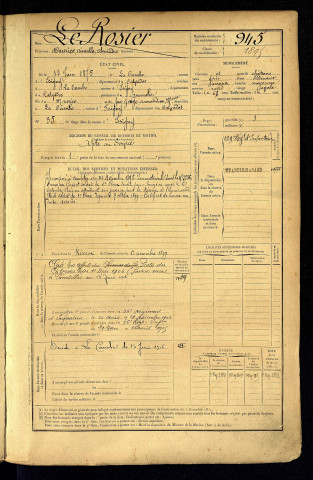 Le Rosier, Maurice Aimable Alexandre