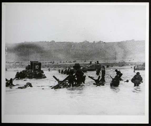 Débarquement des Alliés sur les plages du Calvados