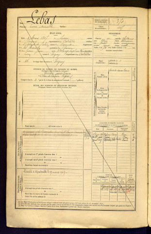 Lebas, Louis Aimable