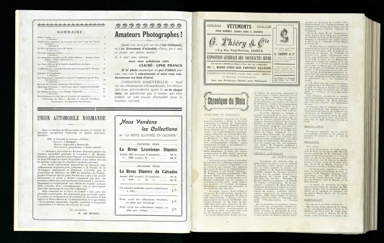 1912 : la Revue illustrée du Calvados.