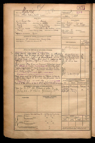 Marie, Albert Antonin Aristide