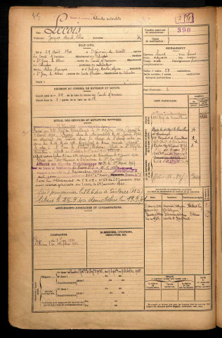 Lecois, Jacques Marcel Félix