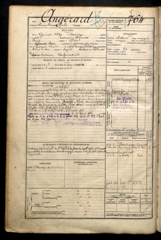 Angérard, Lucien François Jules