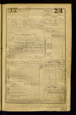 Amable dit Durosey, Alphonse Eugène Amable