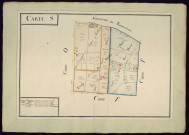 "Carte S : Triage du Moulin Ouf" (plans n° 33 et 34)