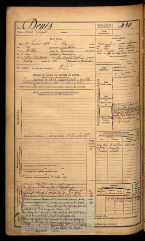 Denis, Emile Léopold