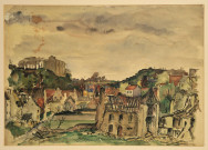 Falaise, château, par Jean Colin