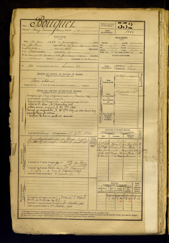 Bouquet, Henry Toussaint Cressan