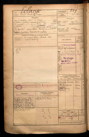 Lelarge, Raoul Ernest