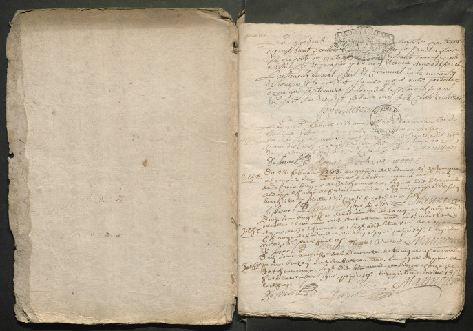 22 février 1733-30 avril 1734