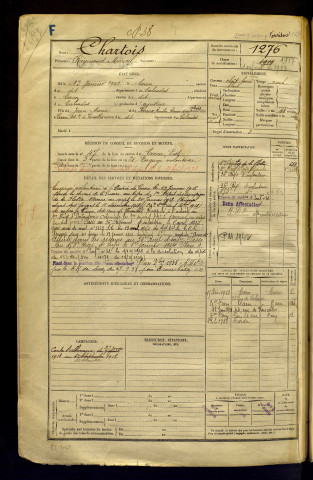 Chartois, Raymond Marcel