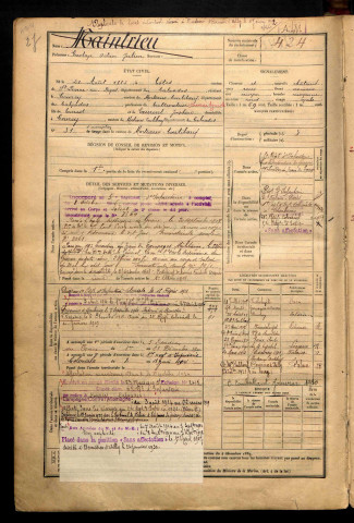 Maintrieu, Gustave Octave Julien