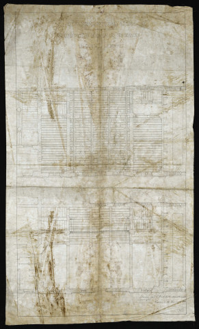 Caen. Préfecture : salle du Conseil général. Marcotte