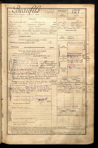 Beaufils, Henri Eugène Ernest