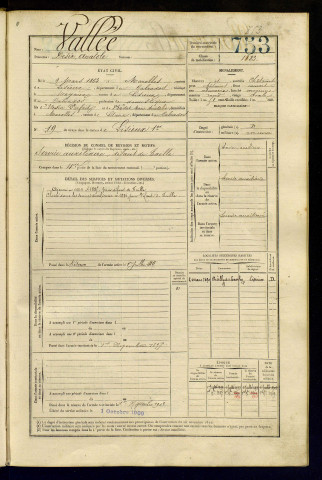 Vallée, Désir Anatole