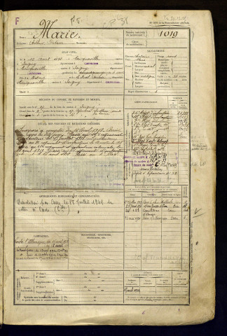 Marie, Arthur Octave