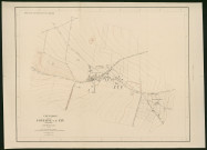 Plan topographique de Fontaine-le-Pin