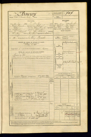 Bourey, Victor François Emile