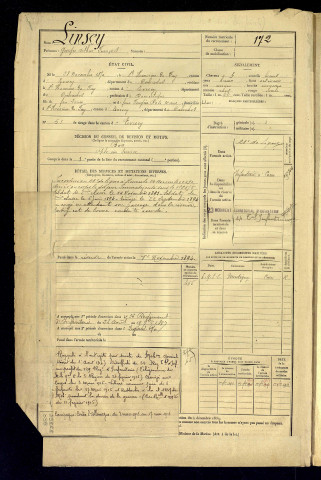 Linsey, Georges Arthur François