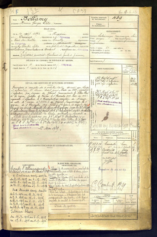 Bellamy, Maurice Georges Félix