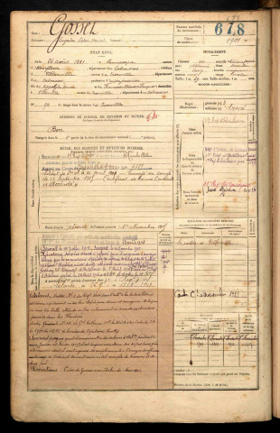 Gosset, Eugène Léon Henri