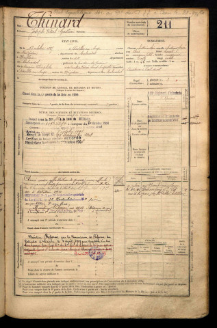 Thinard, Joseph Vital Gaston