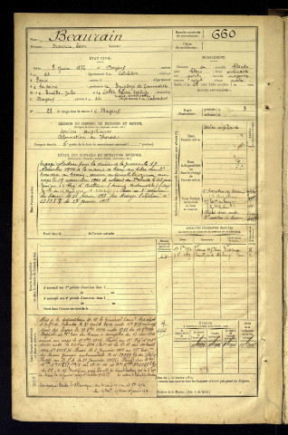 Beaurain, Maurice Léon