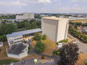 6Fi - Photographies aériennes des bâtiments des Archives du Calvados, prises depuis un drône, par Arnaud Poirier de la société Arpanum