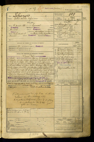 Lefrançois, Gustave Aurélien Eugène