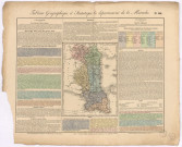Tableau géographique et statistique du département de la Manche (extrait de l'Atlas géographique et statistique des départements de la France